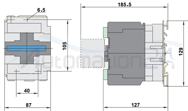 کنتاکتور چینت مدل NC1-8011 بوبین 220 ولت کنتاکتور چینت مدل NC1-8011 بوبین 220 ولت - فروشگاه اتوماسیون 24
